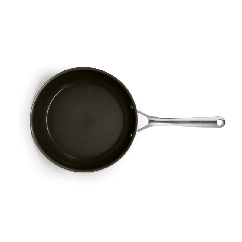 กระทะตื้น 20 ซม. NON-STICK ไร้การเคลือบ CORELLE DURANANO สีเงิน